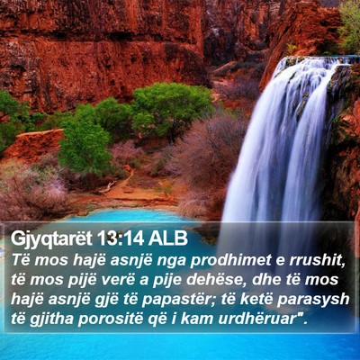 Gjyqtarët 13:14 ALB Bible Verse Image