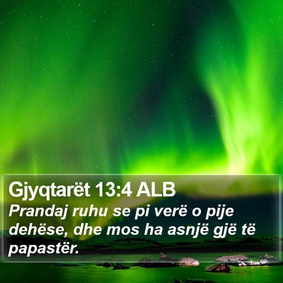 Gjyqtarët 13:4 ALB Bible Verse Image
