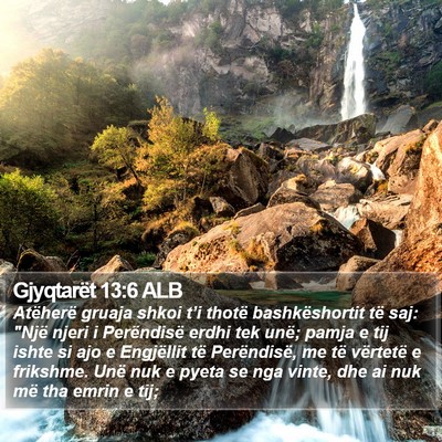 Gjyqtarët 13:6 ALB Bible Verse Image