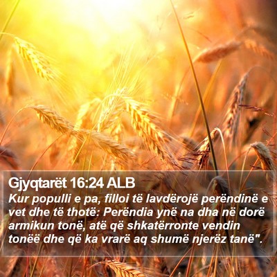 Gjyqtarët 16:24 ALB Bible Verse Image
