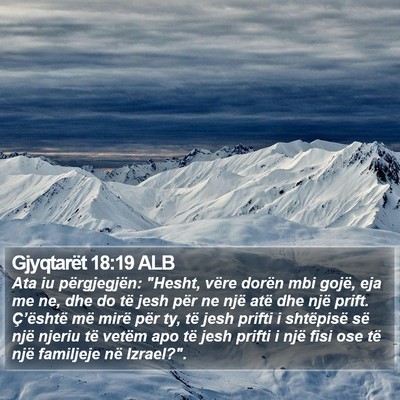 Gjyqtarët 18:19 ALB Bible Verse Image