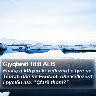 Gjyqtarët 18:8 ALB Bible Verse Image