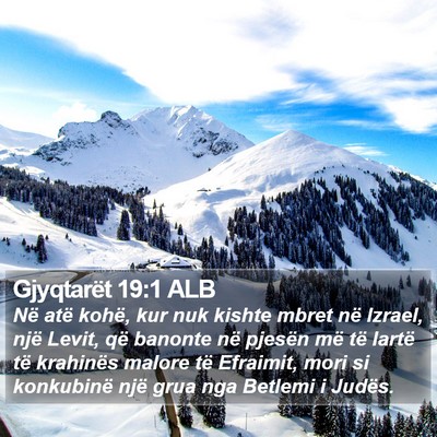 Gjyqtarët 19:1 ALB Bible Verse Image