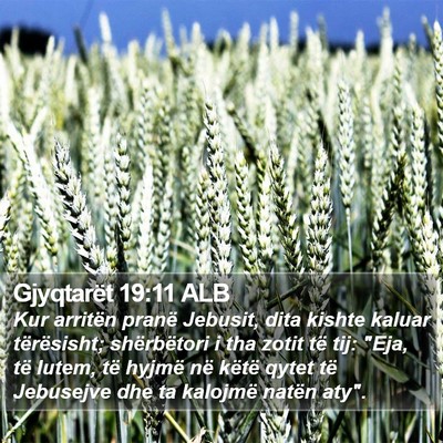 Gjyqtarët 19:11 ALB Bible Verse Image