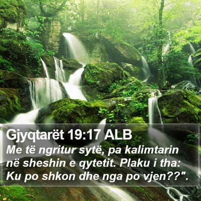 Gjyqtarët 19:17 ALB Bible Verse Image