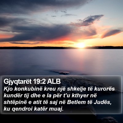 Gjyqtarët 19:2 ALB Bible Verse Image