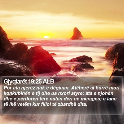 Gjyqtarët 19:25 ALB Bible Verse Image
