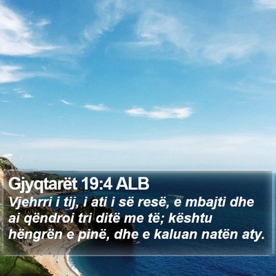 Gjyqtarët 19:4 ALB Bible Verse Image