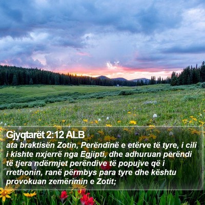 Gjyqtarët 2:12 ALB Bible Verse Image