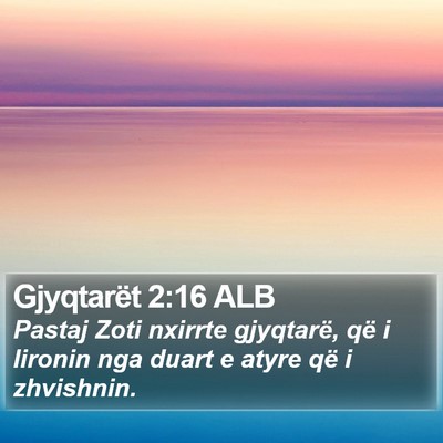 Gjyqtarët 2:16 ALB Bible Verse Image