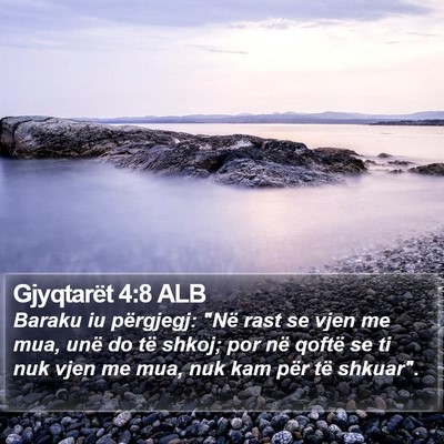 Gjyqtarët 4:8 ALB Bible Verse Image