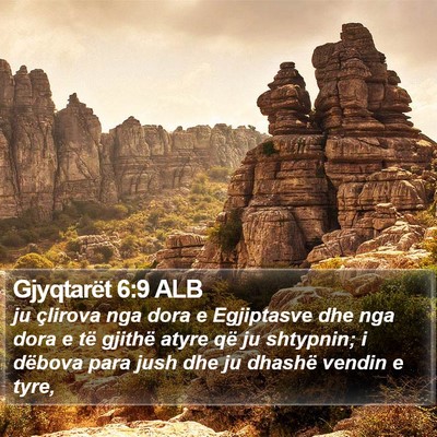 Gjyqtarët 6:9 ALB Bible Verse Image