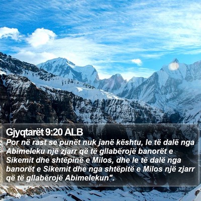Gjyqtarët 9:20 ALB Bible Verse Image