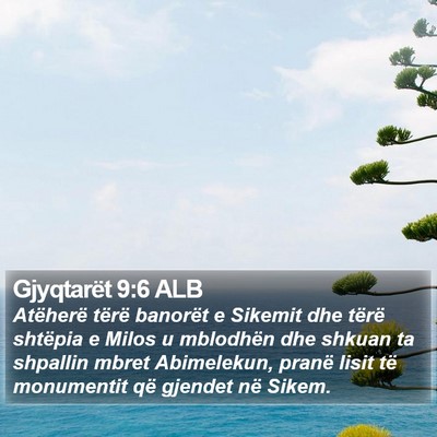 Gjyqtarët 9:6 ALB Bible Verse Image