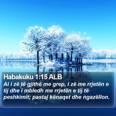 Habakuku 1:15 ALB Bible Verse Image