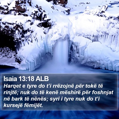Isaia 13:18 ALB Bible Verse Image