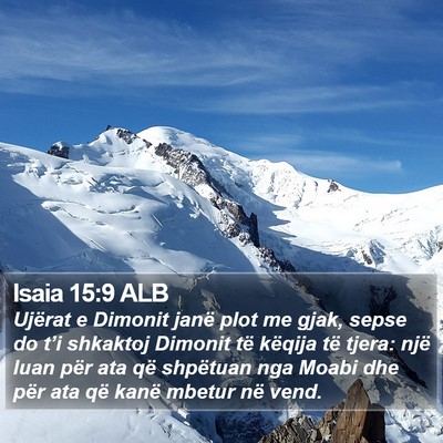 Isaia 15:9 ALB Bible Verse Image