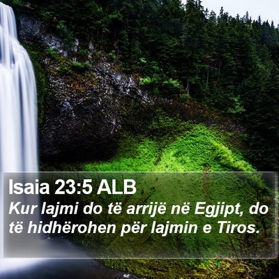 Isaia 23:5 ALB Bible Verse Image
