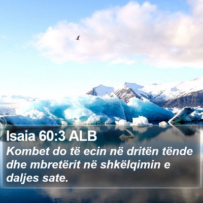 Isaia 60:3 ALB Bible Verse Image