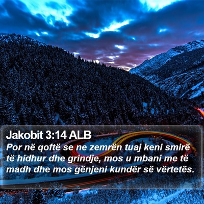 Jakobit 3:14 ALB Bible Verse Image