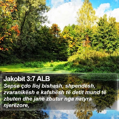 Jakobit 3:7 ALB Bible Verse Image