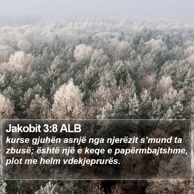 Jakobit 3:8 ALB Bible Verse Image