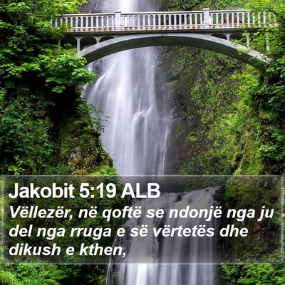 Jakobit 5:19 ALB Bible Verse Image