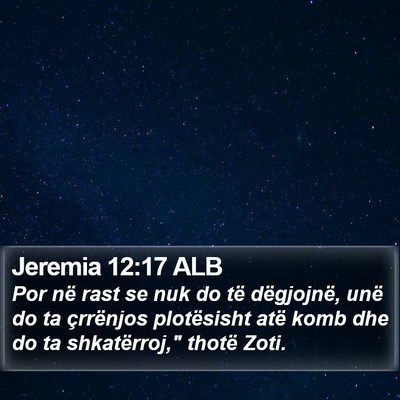 Jeremia 12:17 ALB Bible Verse Image