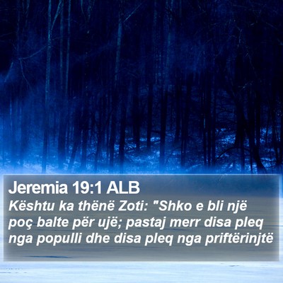 Jeremia 19:1 ALB Bible Verse Image