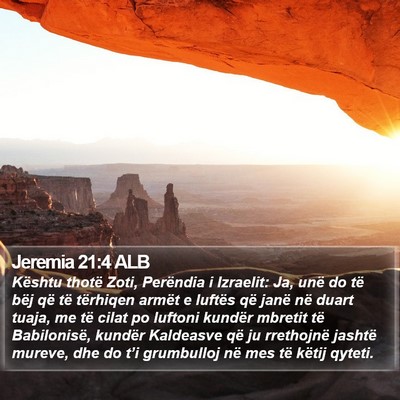 Jeremia 21:4 ALB Bible Verse Image