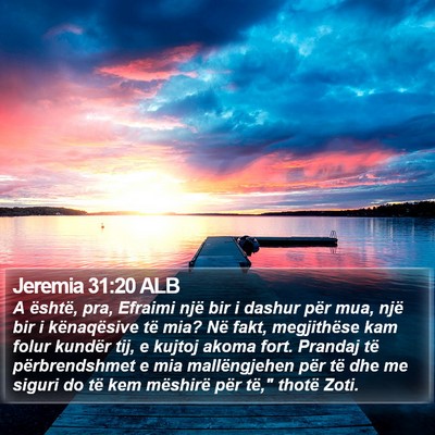Jeremia 31:20 ALB Bible Verse Image