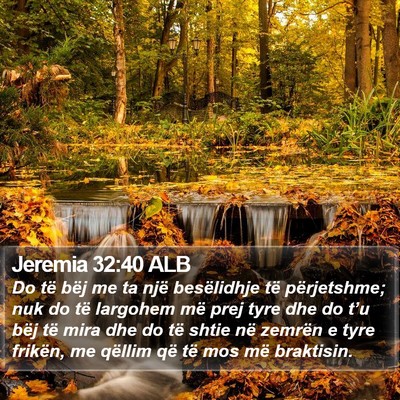 Jeremia 32:40 ALB Bible Verse Image