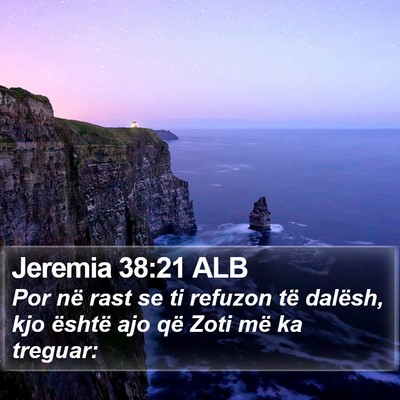 Jeremia 38:21 ALB Bible Verse Image