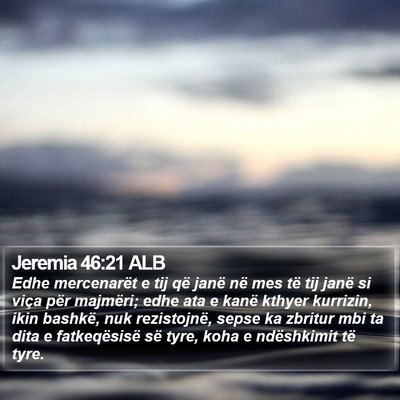 Jeremia 46:21 ALB Bible Verse Image