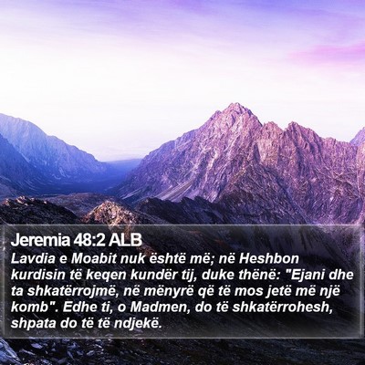 Jeremia 48:2 ALB Bible Verse Image