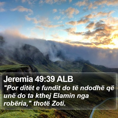 Jeremia 49:39 ALB Bible Verse Image