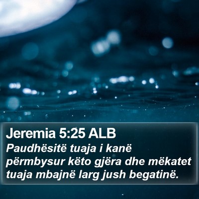 Jeremia 5:25 ALB Bible Verse Image