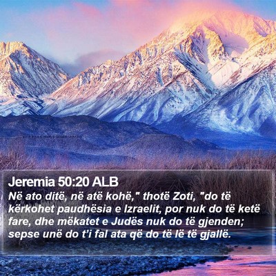 Jeremia 50:20 ALB Bible Verse Image