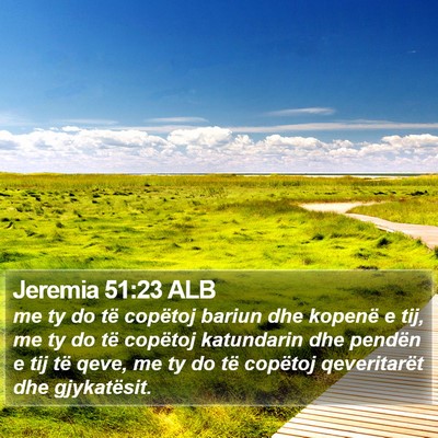 Jeremia 51:23 ALB Bible Verse Image