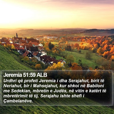 Jeremia 51:59 ALB Bible Verse Image