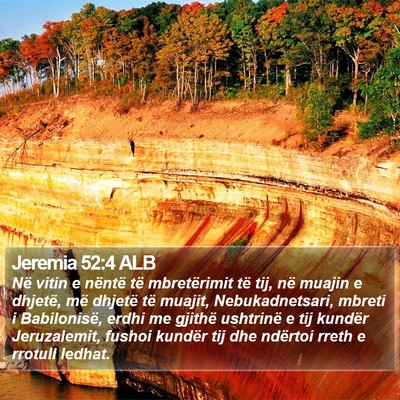 Jeremia 52:4 ALB Bible Verse Image