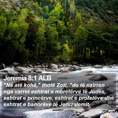 Jeremia 8:1 ALB Bible Verse Image