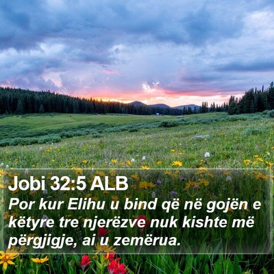 Jobi 32:5 ALB Bible Verse Image