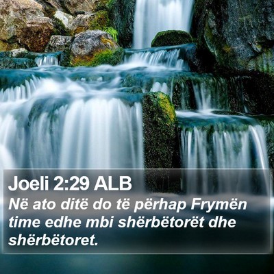 Joeli 2:29 ALB Bible Verse Image