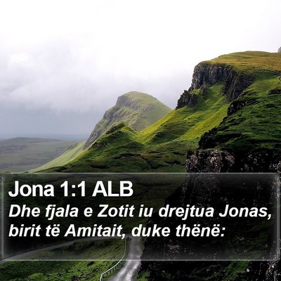 Jona 1:1 ALB Bible Verse Image