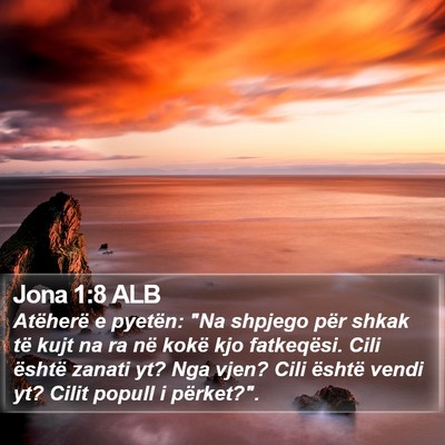 Jona 1:8 ALB Bible Verse Image