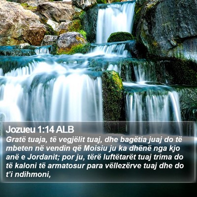 Jozueu 1:14 ALB Bible Verse Image