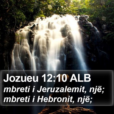 Jozueu 12:10 ALB Bible Verse Image