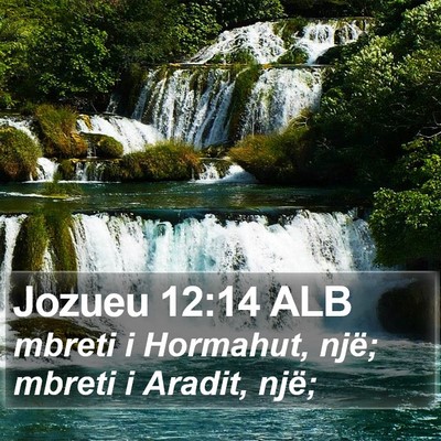 Jozueu 12:14 ALB Bible Verse Image