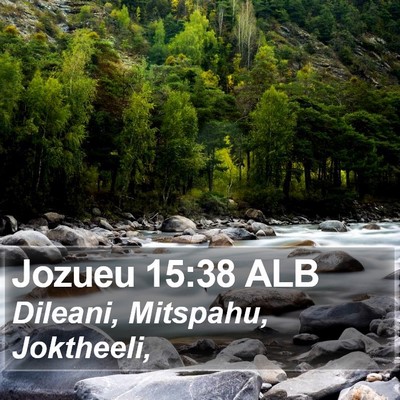 Jozueu 15:38 ALB Bible Verse Image